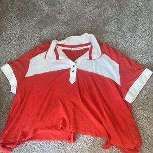 Free People Collared Shirt